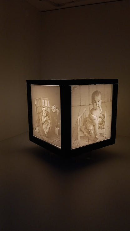 Personalizovana 3D Foto Lampa – LUMIX 3D